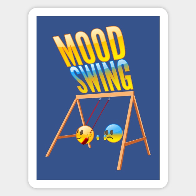 Mood Swing Sticker by TGprophetdesigns